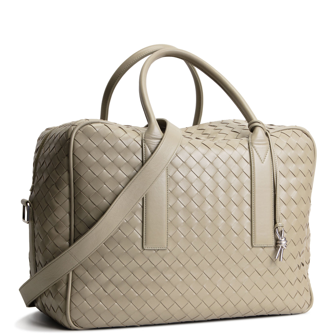 BOTTEGA VENETA Intrecciato Weekender - Sage Green
