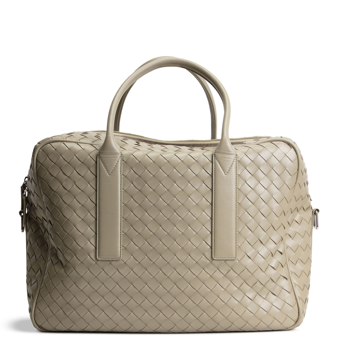 BOTTEGA VENETA Intrecciato Weekender - Sage Green