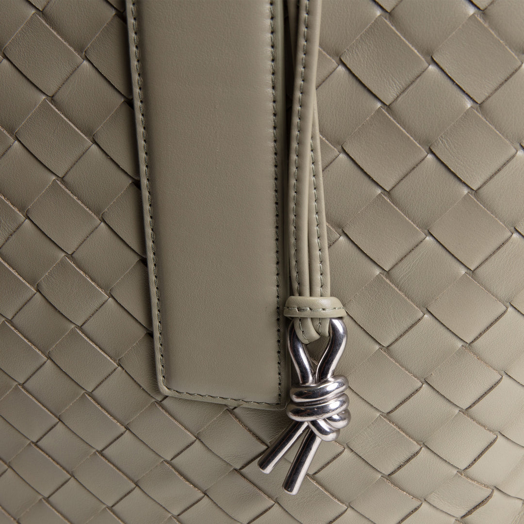 BOTTEGA VENETA Intrecciato Weekender - Sage Green