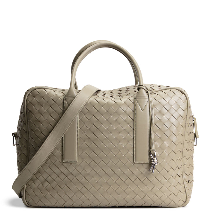 BOTTEGA VENETA Intrecciato Weekender - Sage Green