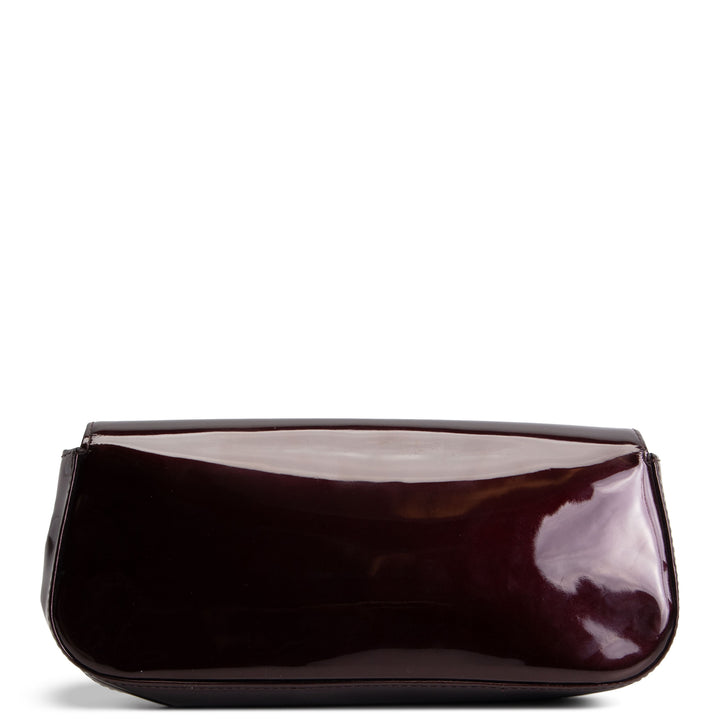 LOUIS VUITTON Patent Sobe Clutch - Amarante OUTLET FINAL SALE