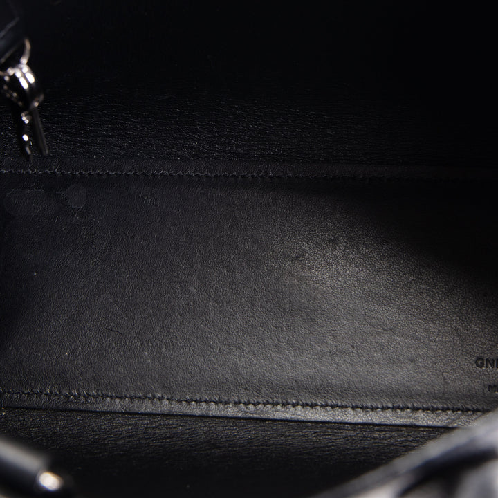 SAINT LAURENT Nano Sac de Jour Shoulder Bag - Black