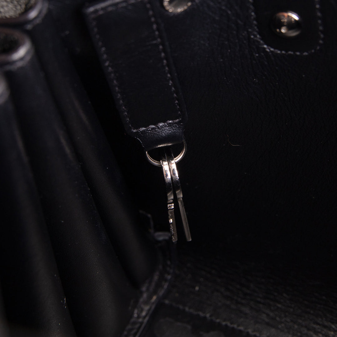 SAINT LAURENT Nano Sac de Jour Shoulder Bag - Black