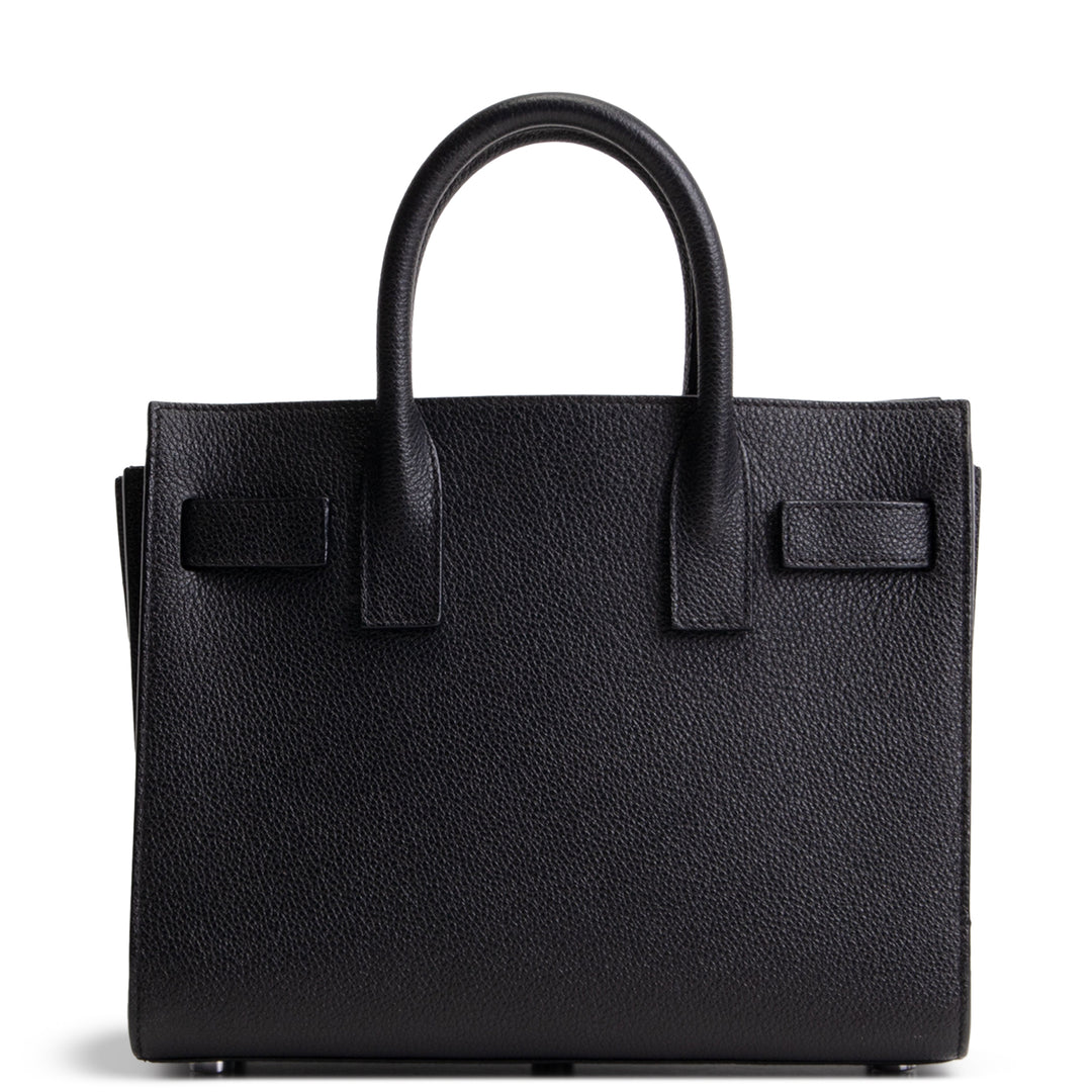 SAINT LAURENT Nano Sac de Jour Shoulder Bag - Black