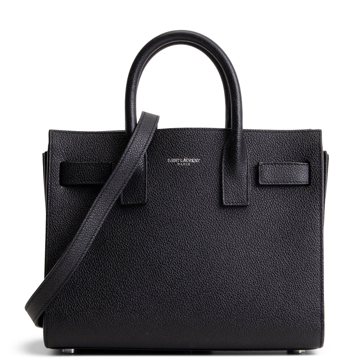 SAINT LAURENT Nano Sac de Jour Shoulder Bag - Black