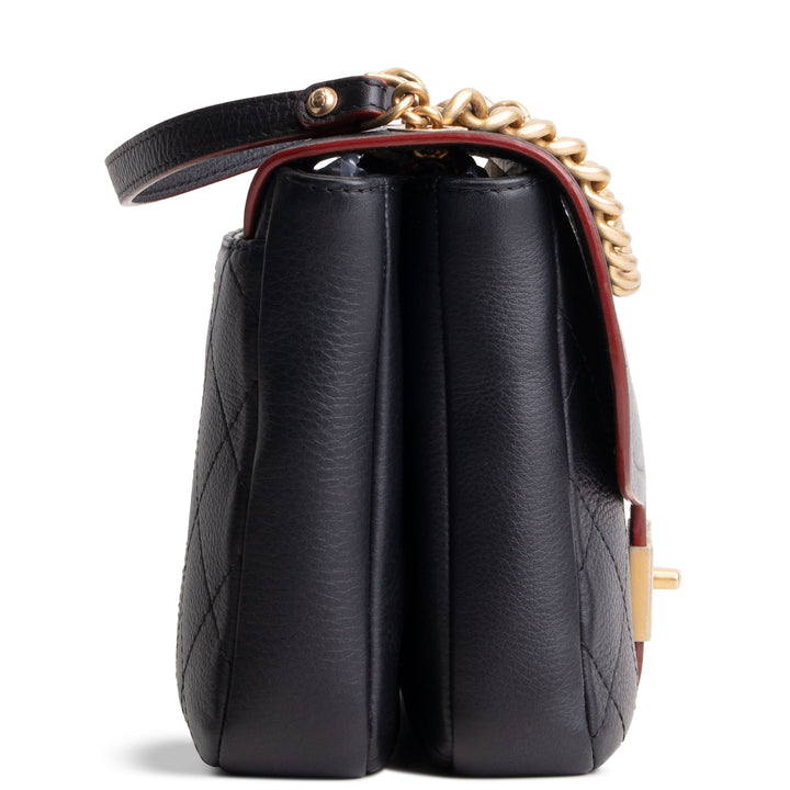 CHANEL Archi Chic Flap Bag - Black