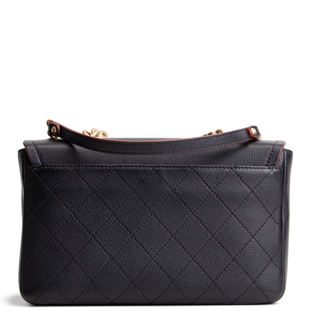 CHANEL Archi Chic Flap Bag - Black