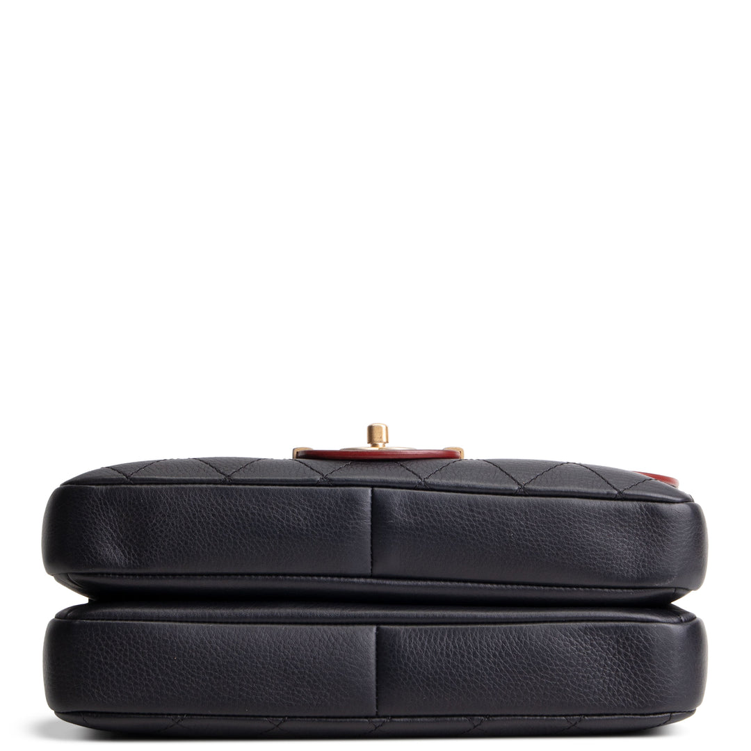 CHANEL Archi Chic Flap Bag - Black