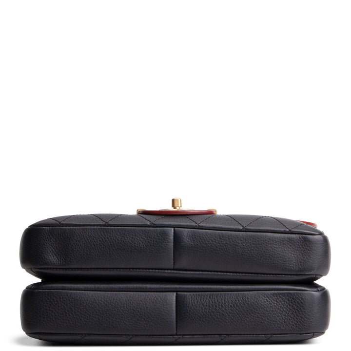 CHANEL Archi Chic Flap Bag - Black