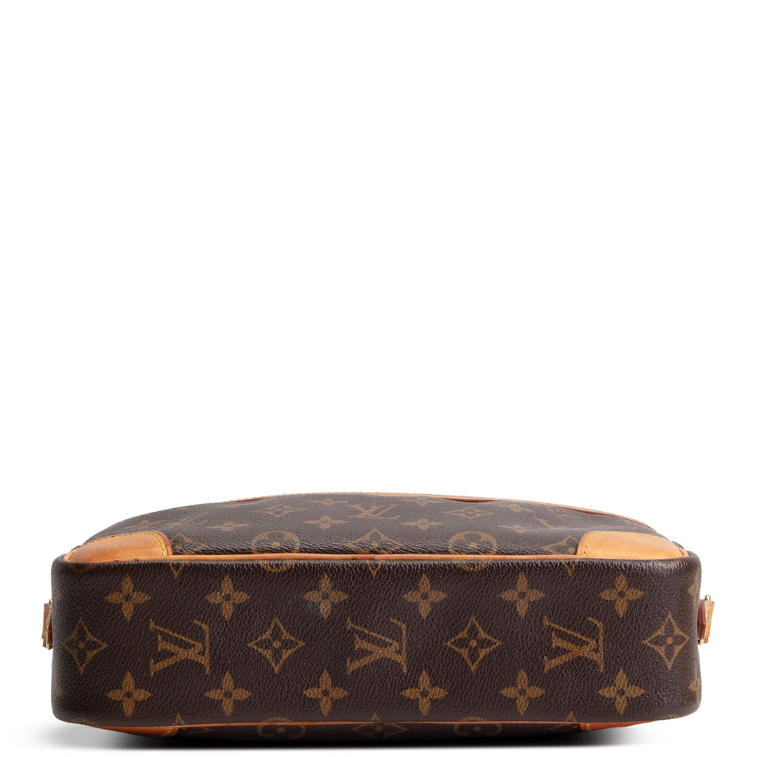 LOUIS VUITTON Vintage Trocader 27 Monogram OUTLET FINAL SALE