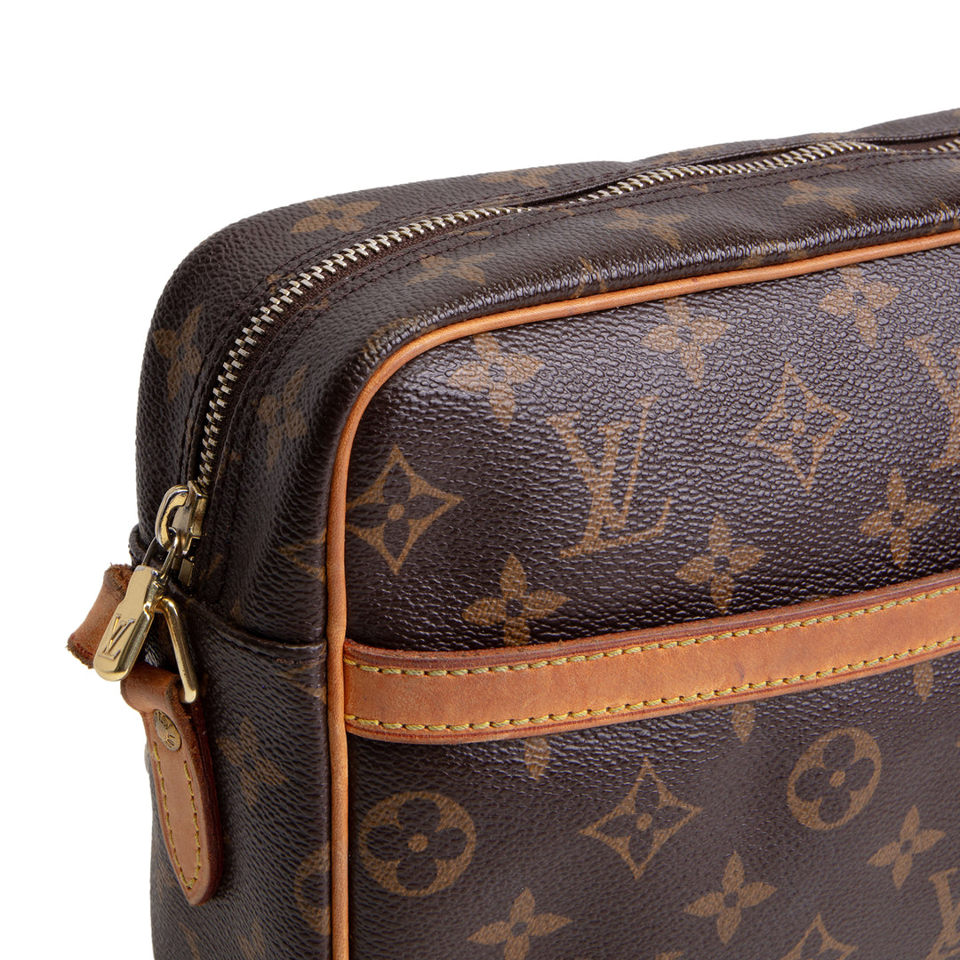 LOUIS VUITTON Vintage Trocader 27 Monogram OUTLET FINAL SALE