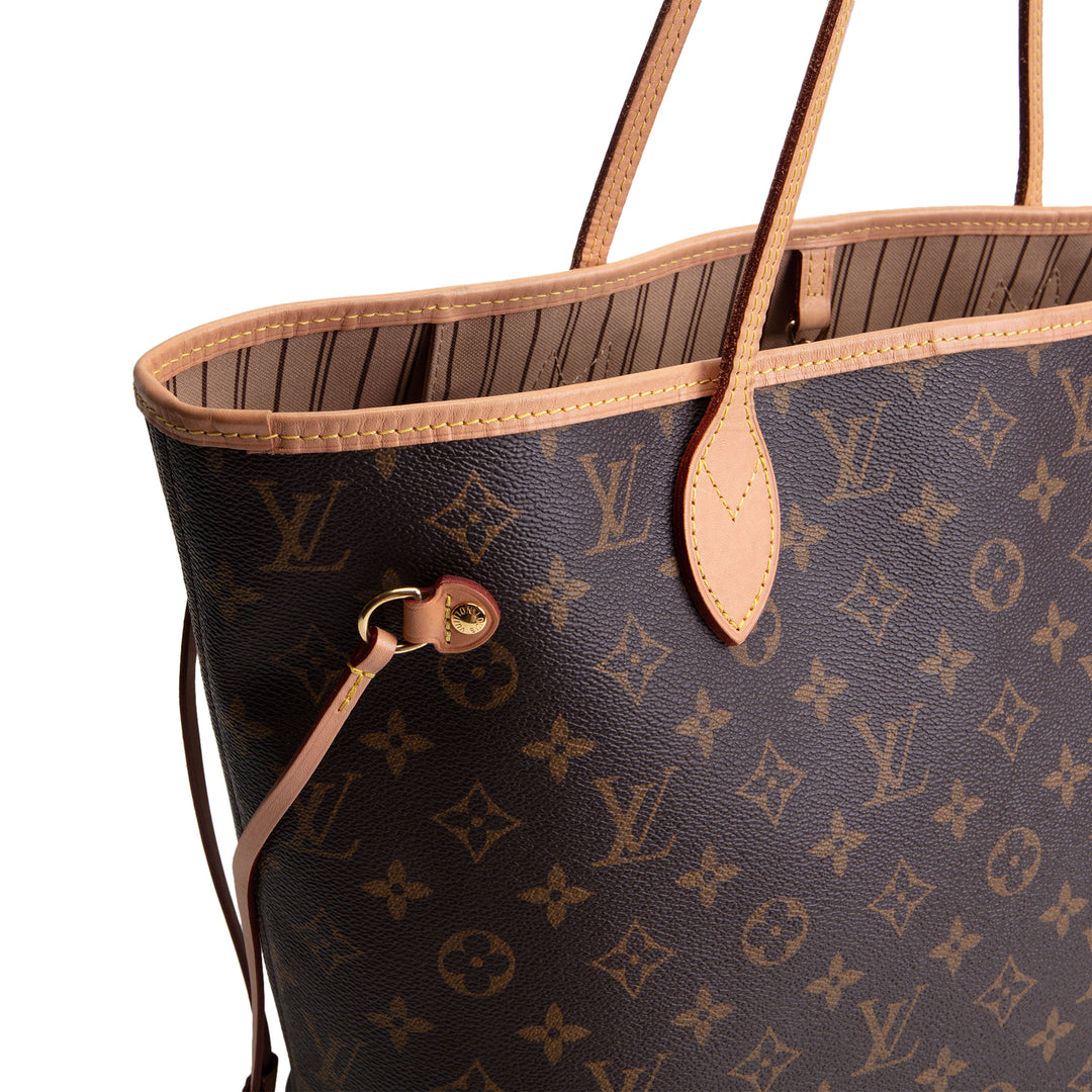 LOUIS VUITTON Neverfull MM Monogram w/ Pouch