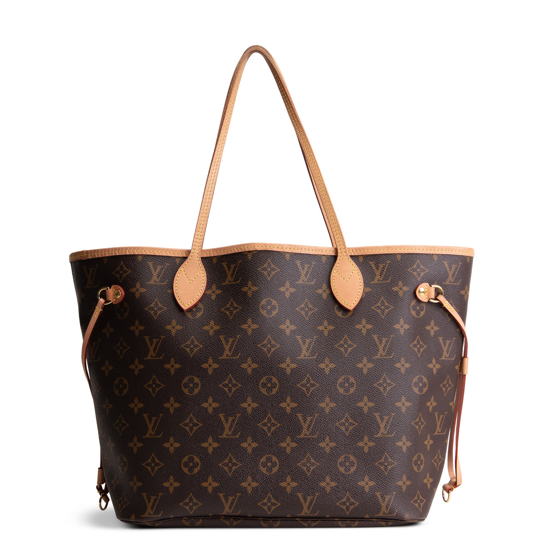 LOUIS VUITTON Neverfull MM Monogram w/ Pouch