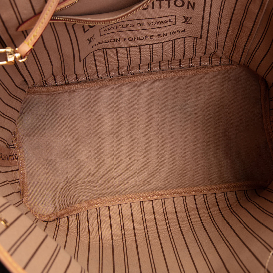 LOUIS VUITTON Neverfull MM Monogram w/ Pouch