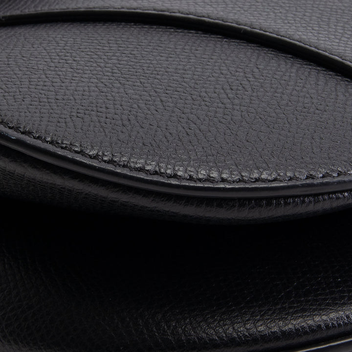 DIOR Leather Saddle Bag - Black