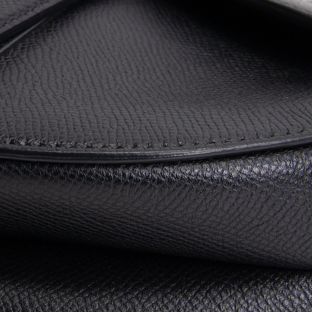 DIOR Leather Saddle Bag - Black