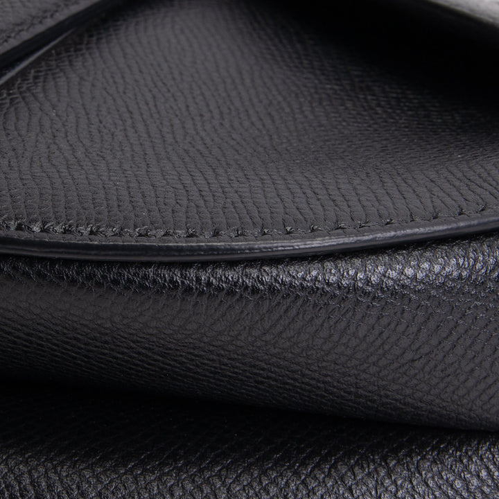 DIOR Leather Saddle Bag - Black