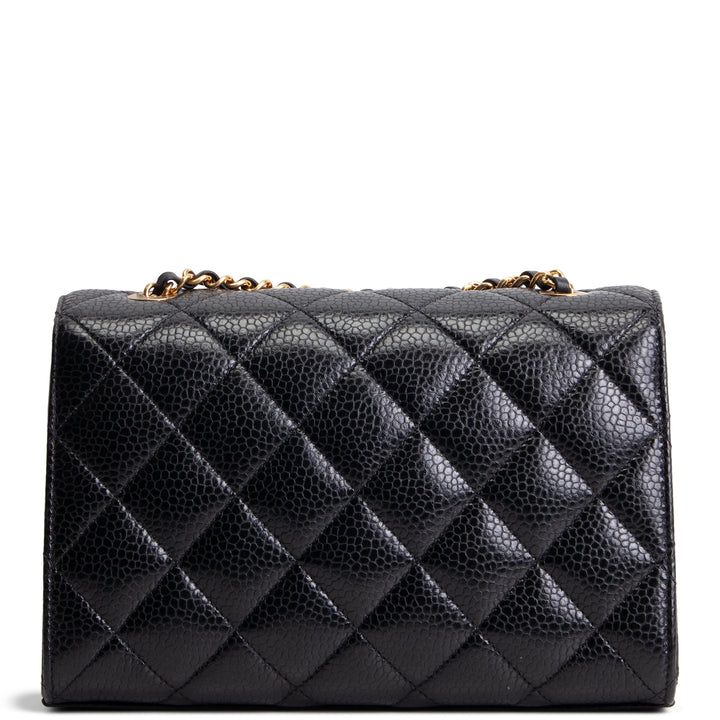 CHANEL Grained Calfskin Cruise Flap Bag