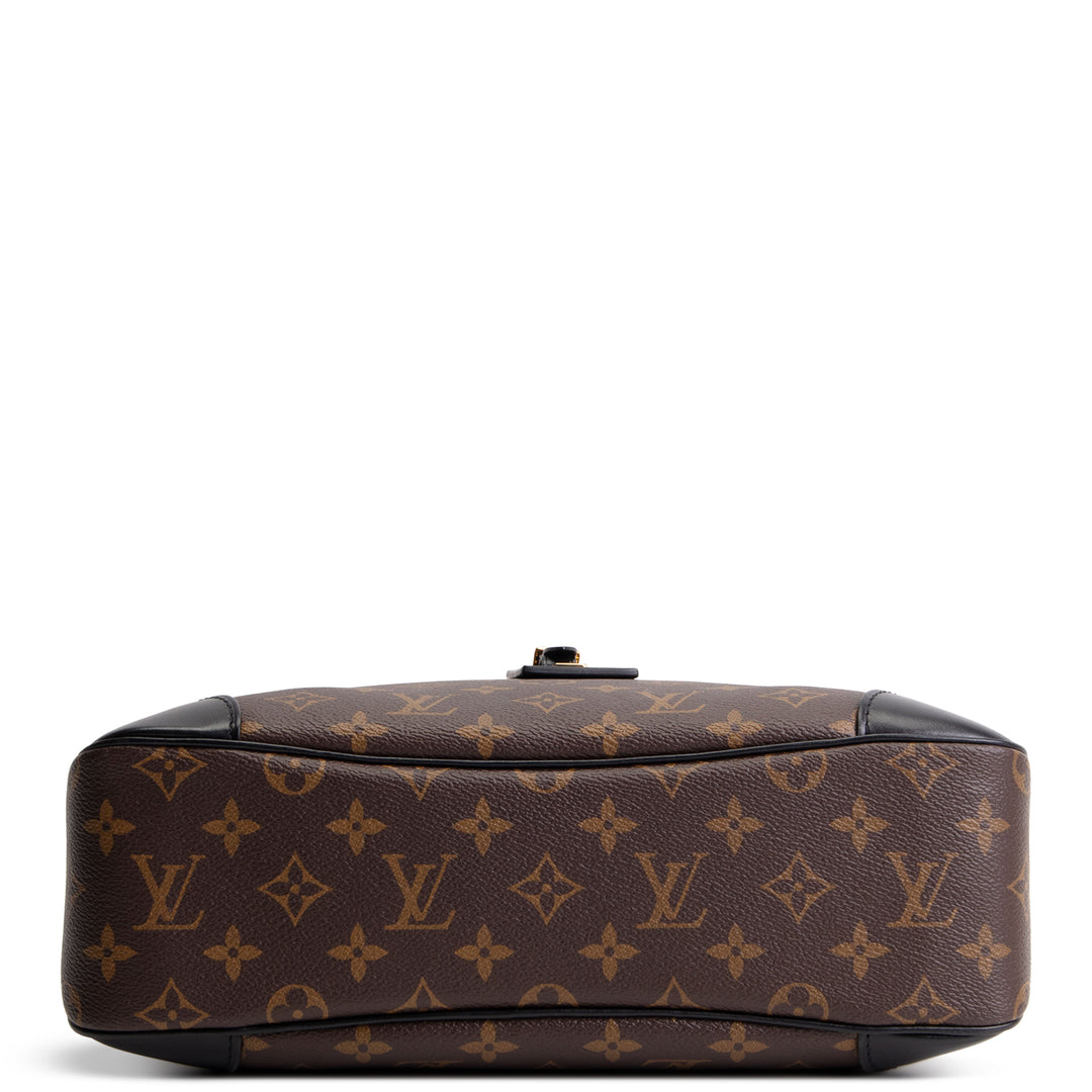 LOUIS VUITTON Monogram Macassar Odeon MM