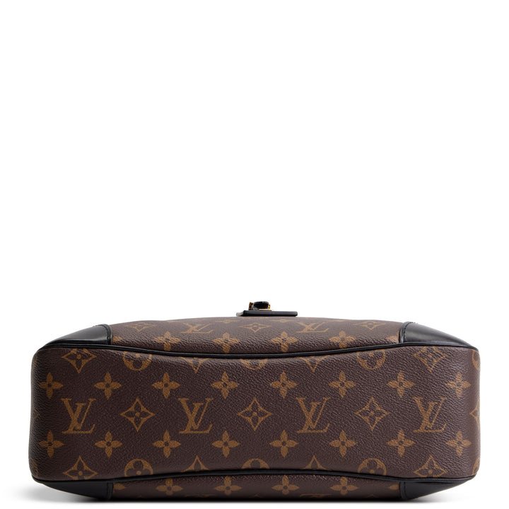 LOUIS VUITTON Monogram Macassar Odeon MM
