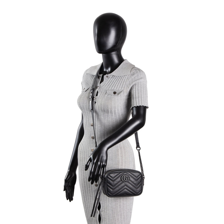 GUCCI GG Marmount Mini Camera Bag OUTLET FINAL SALE