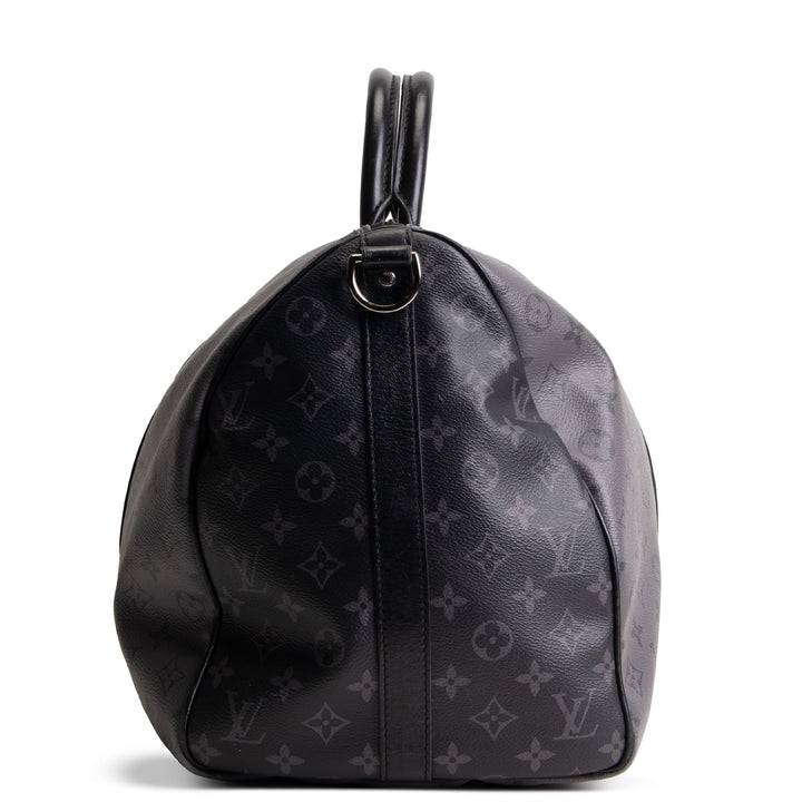 LOUIS VUITTON Keepall 50 Eclipse Monogram OUTLET FINAL SALE