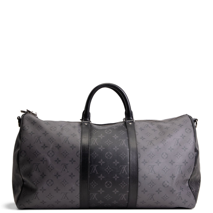 LOUIS VUITTON Keepall 50 Eclipse Monogram OUTLET FINAL SALE