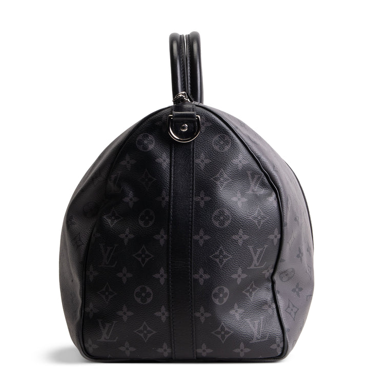 LOUIS VUITTON Keepall 50 Eclipse Monogram OUTLET FINAL SALE