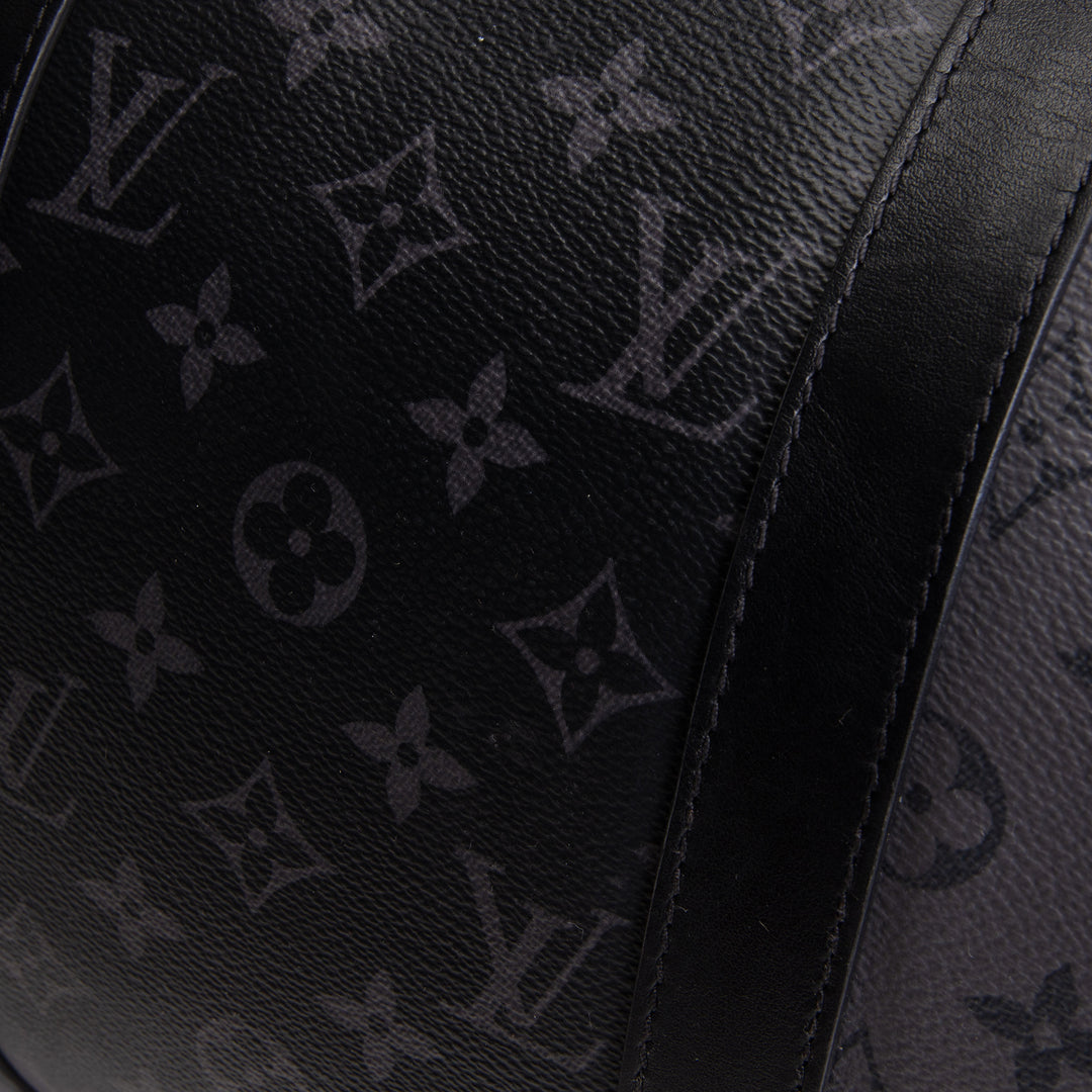 LOUIS VUITTON Keepall 50 Eclipse Monogram OUTLET FINAL SALE