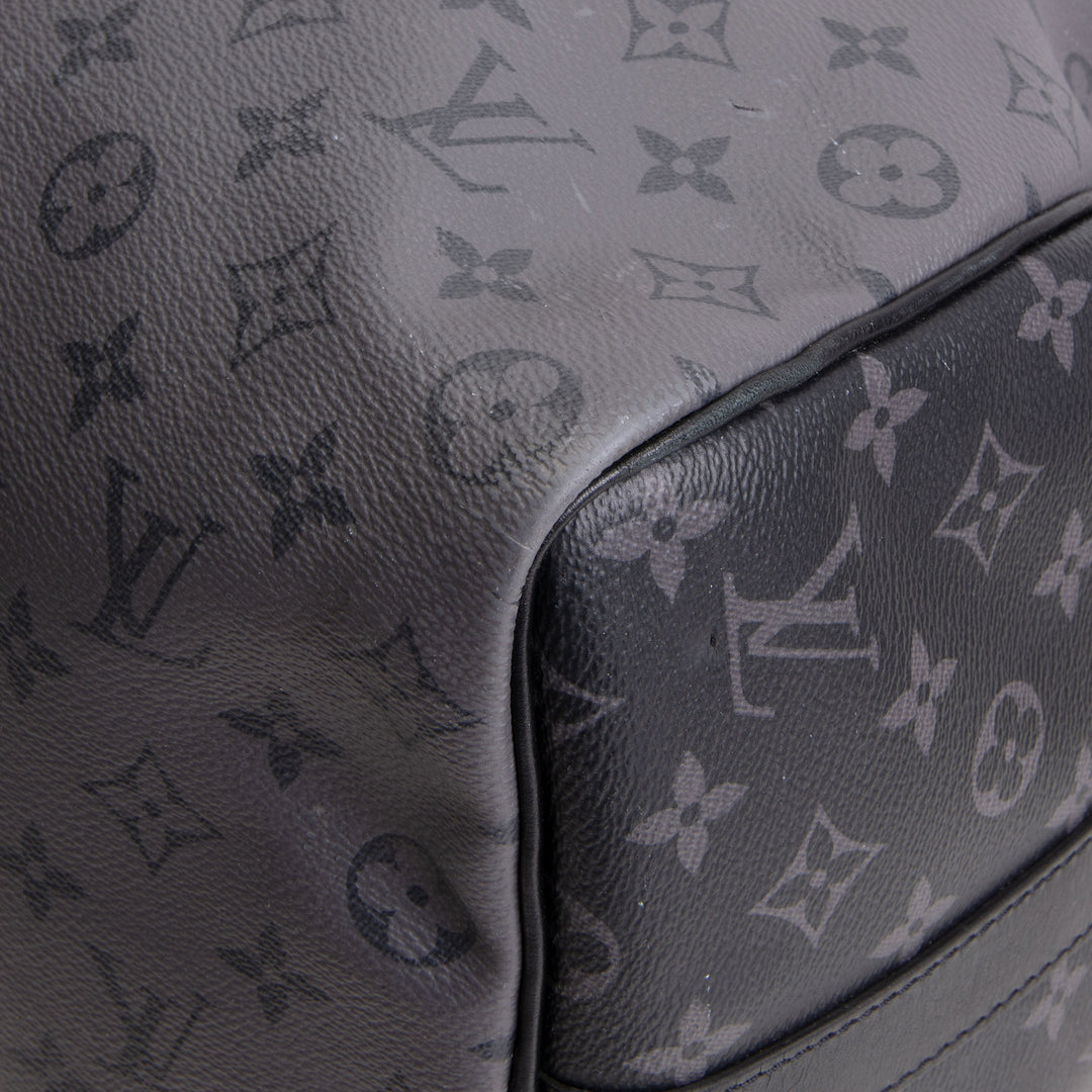 LOUIS VUITTON Keepall 50 Eclipse Monogram OUTLET FINAL SALE