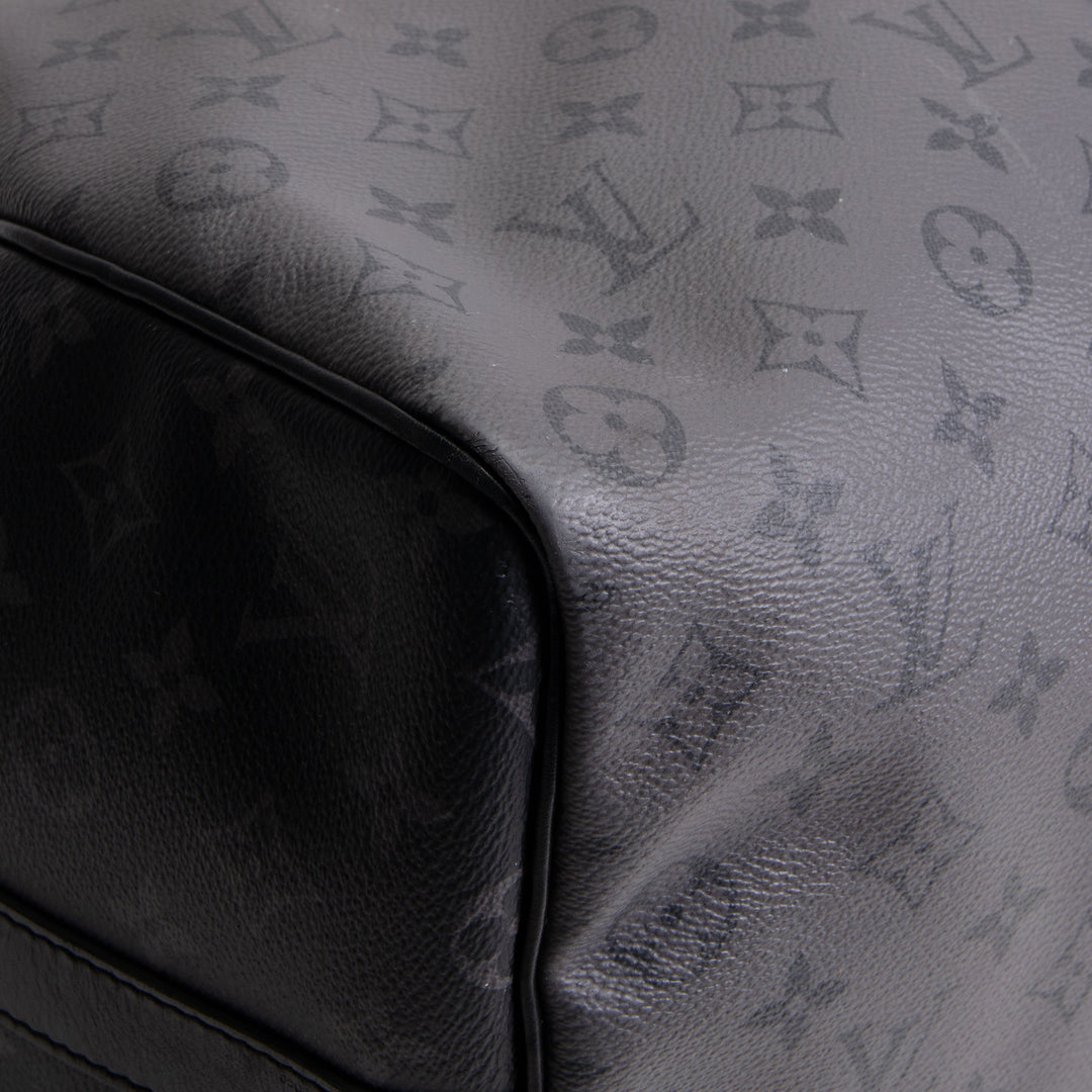 LOUIS VUITTON Keepall 50 Eclipse Monogram OUTLET FINAL SALE