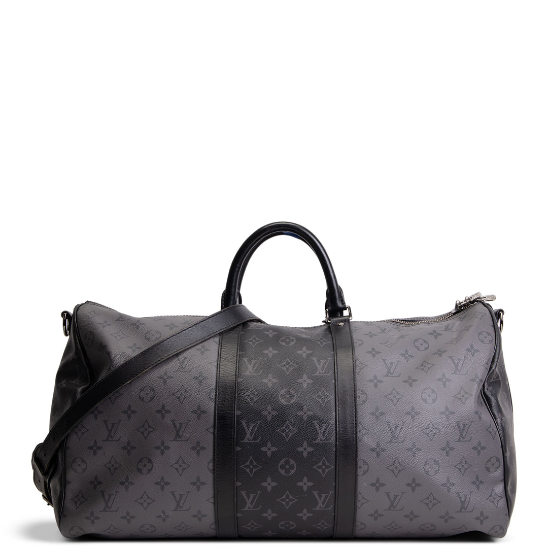 LOUIS VUITTON Keepall 50 Eclipse Monogram OUTLET FINAL SALE