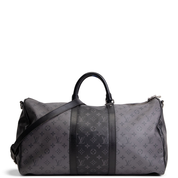LOUIS VUITTON Keepall 50 Eclipse Monogram OUTLET FINAL SALE