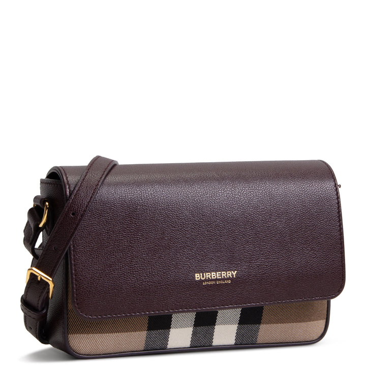 BURBERRY House Check Hampshire Crossbody