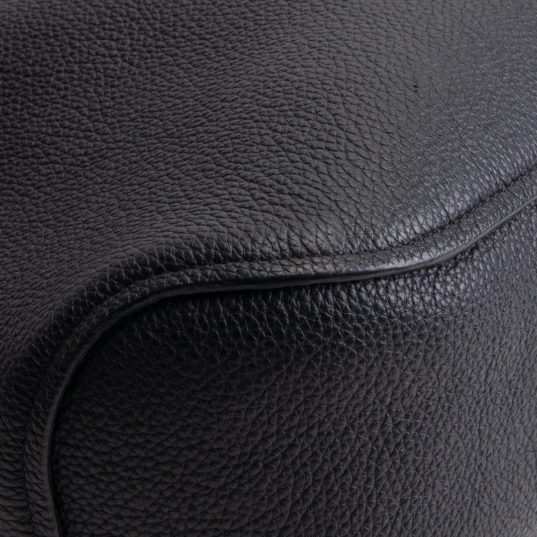 FERRAGAMO Gancio Hobo - Black