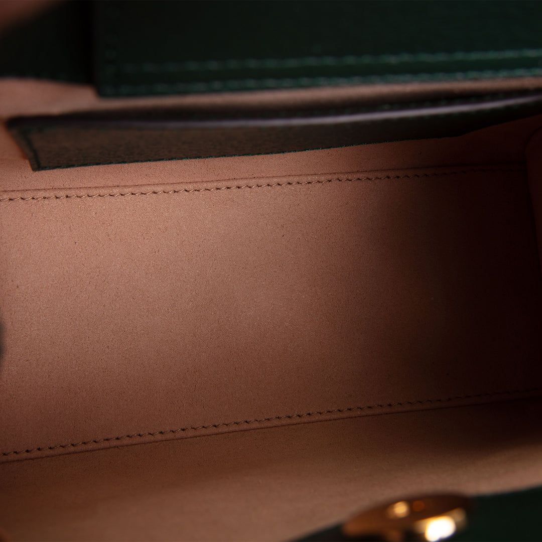 GUCCI Small Diana Top Handle Shoulder Bag - Green