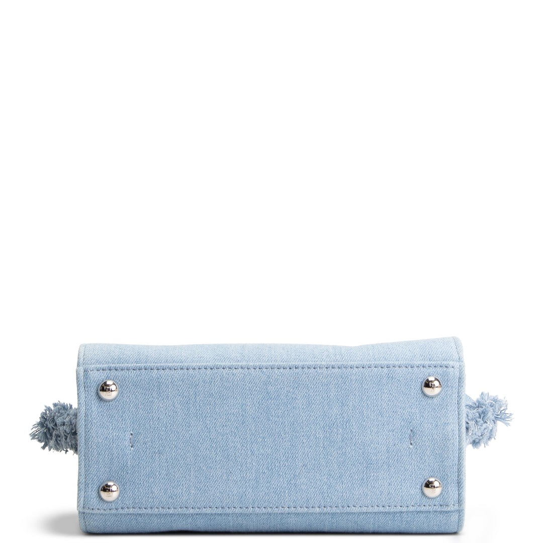 FENDI Denim Fray 3 Jour Mini