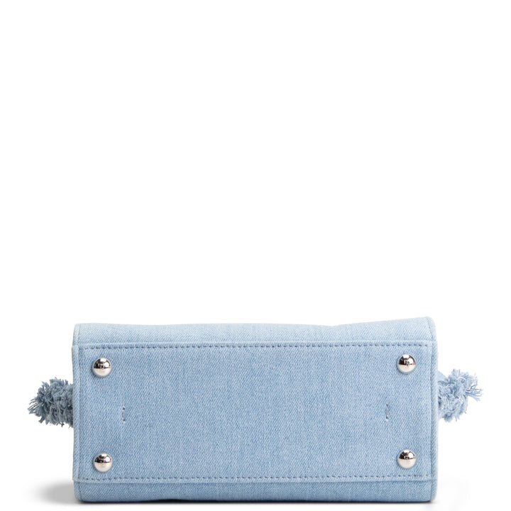 FENDI Denim Fray 3 Jour Mini