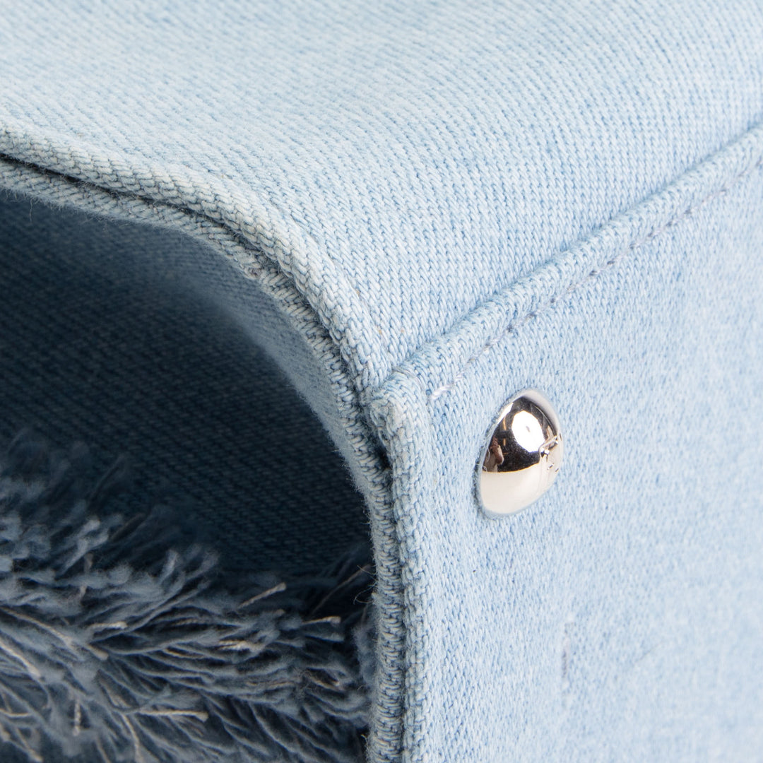 FENDI Denim Fray 3 Jour Mini