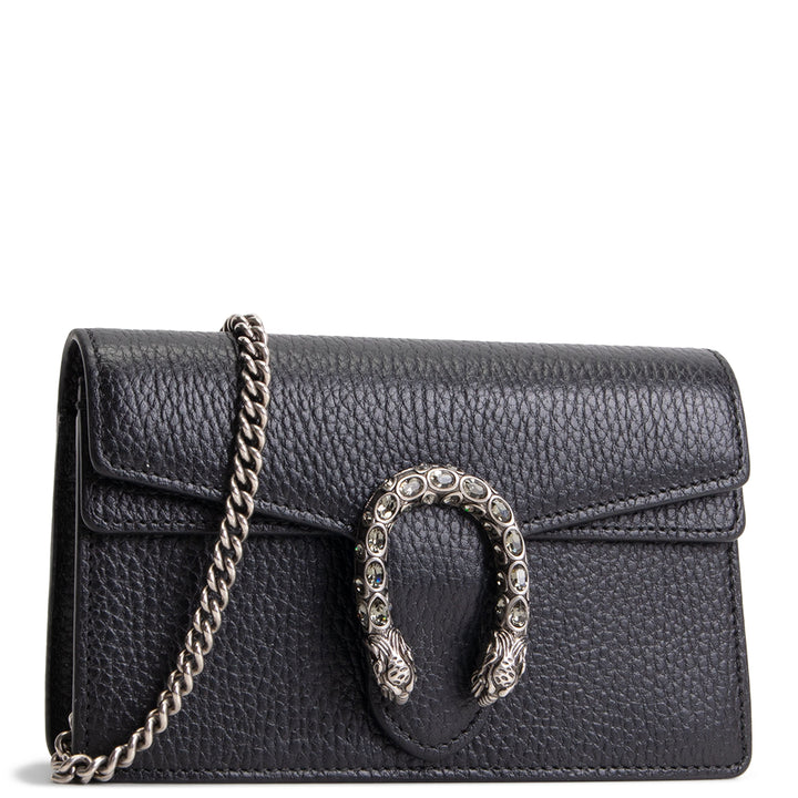 GUCCI Leather Super Mini Dionysus