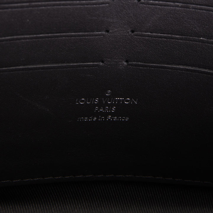 LOUIS VUITTON Taurillon Soft Trunk Wallet - Black