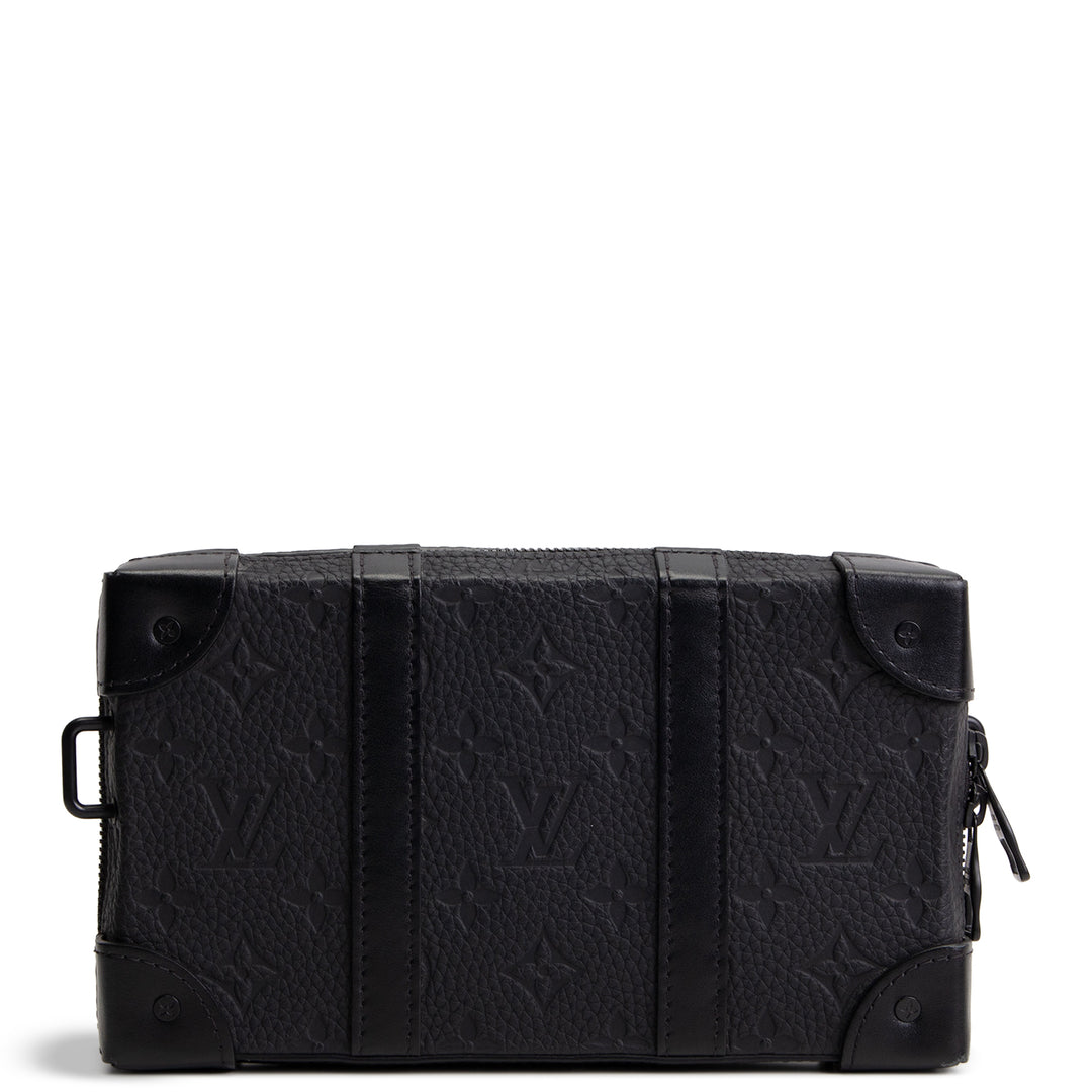 LOUIS VUITTON Taurillon Soft Trunk Wallet - Black