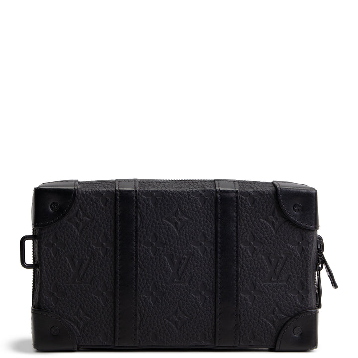 LOUIS VUITTON Taurillon Soft Trunk Wallet - Black