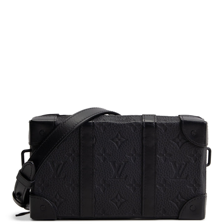 LOUIS VUITTON Taurillon Soft Trunk Wallet - Black
