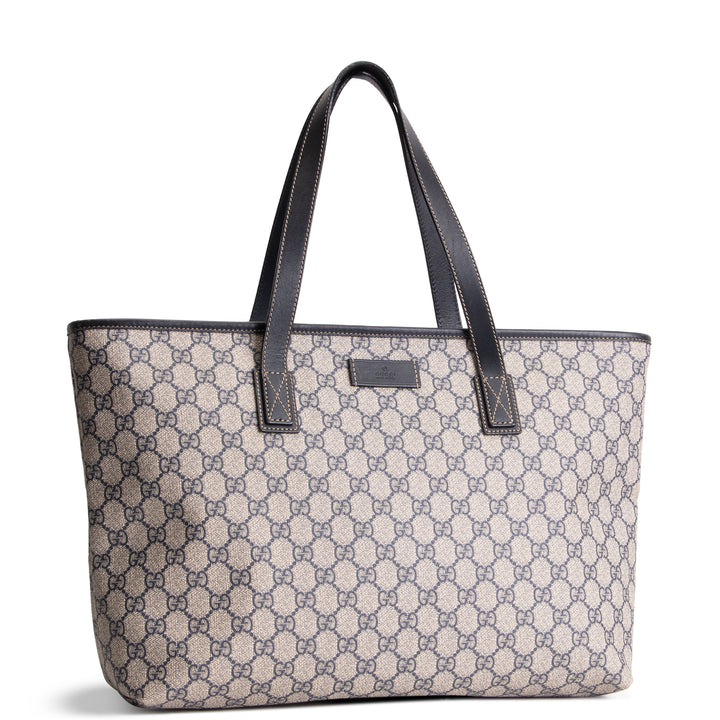 GUCCI GG Supreme Zipper Tote