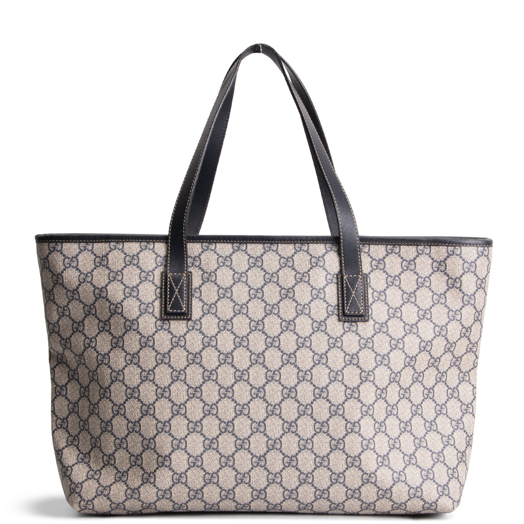 GUCCI GG Supreme Zipper Tote
