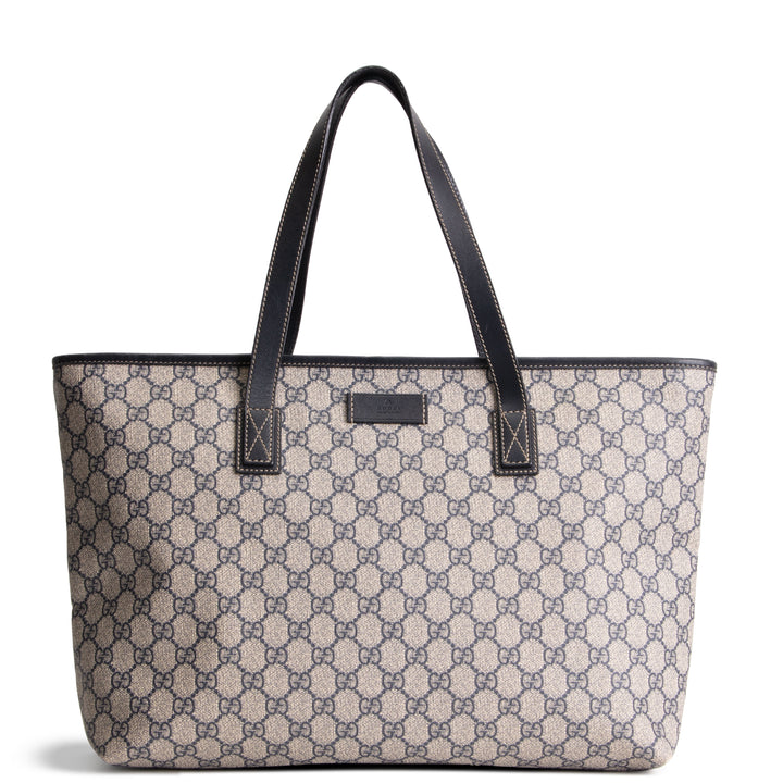 GUCCI GG Supreme Zipper Tote