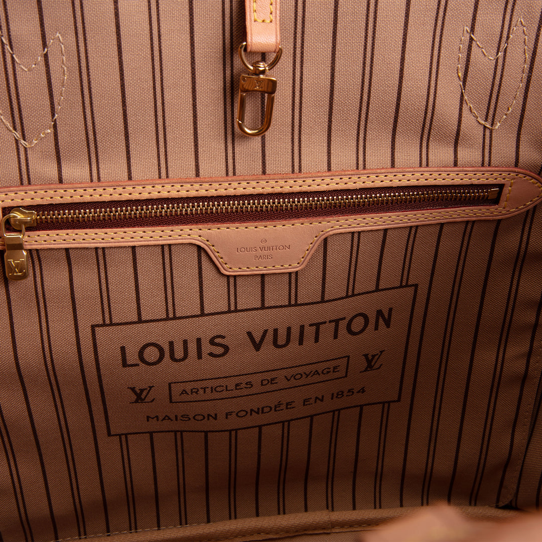 LOUIS VUITTON Monogram Neverfull w/ Pouch MM