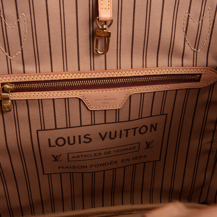 LOUIS VUITTON Monogram Neverfull w/ Pouch MM