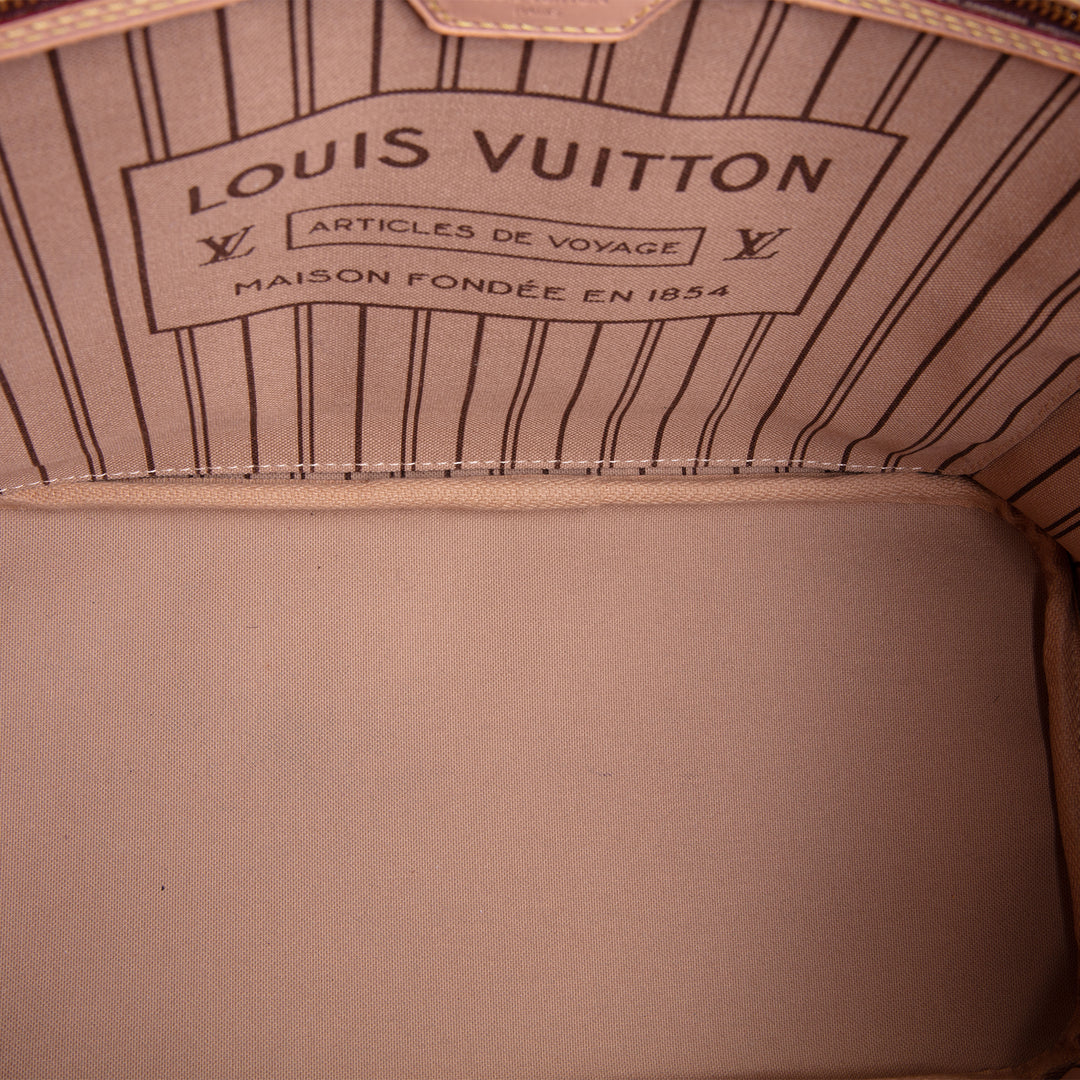 LOUIS VUITTON Monogram Neverfull w/ Pouch MM